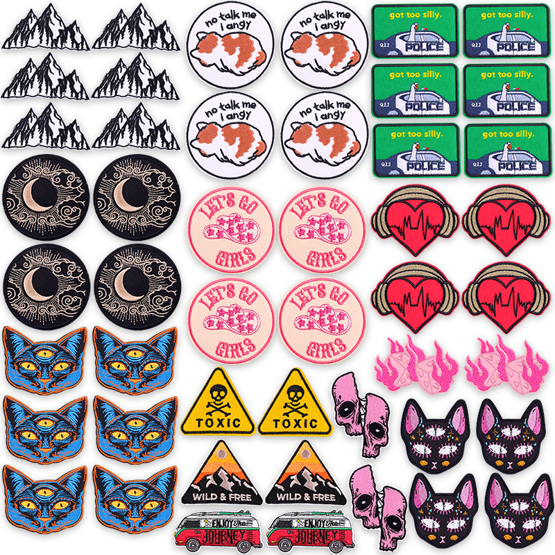 Outdoor Adventure And Travel Show - 10PCS/Lot Explorer Emblem Embroidery Patches Iron