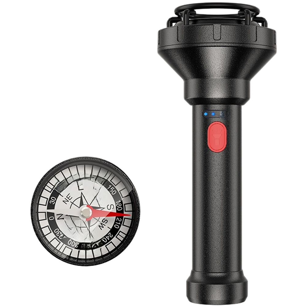 Outdoor Adventure Inc - Compact Vintage LED Flashlight 5 Modes