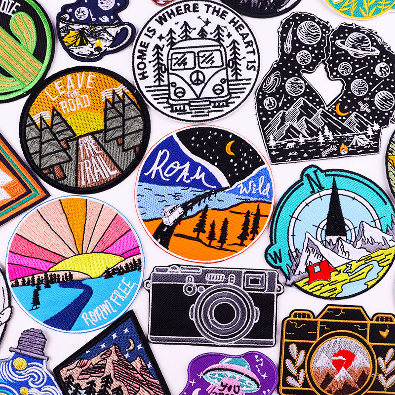 Iron On Patches DIY Outdoor Tr - Outdoor Adventure And Travel Show บทวิจารณ์และราคา
