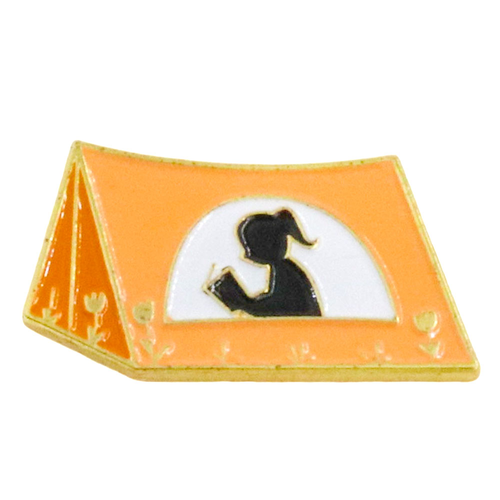 Yellow Tent and Girl Reading R - Outdoor Adventure Girl บทวิจารณ์และราคา