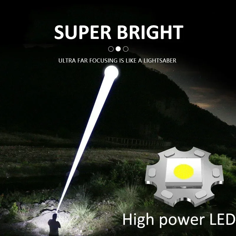 900000LM Powerful LED Flashlig - Outdoor Adventure Inc บทวิจารณ์และราคา