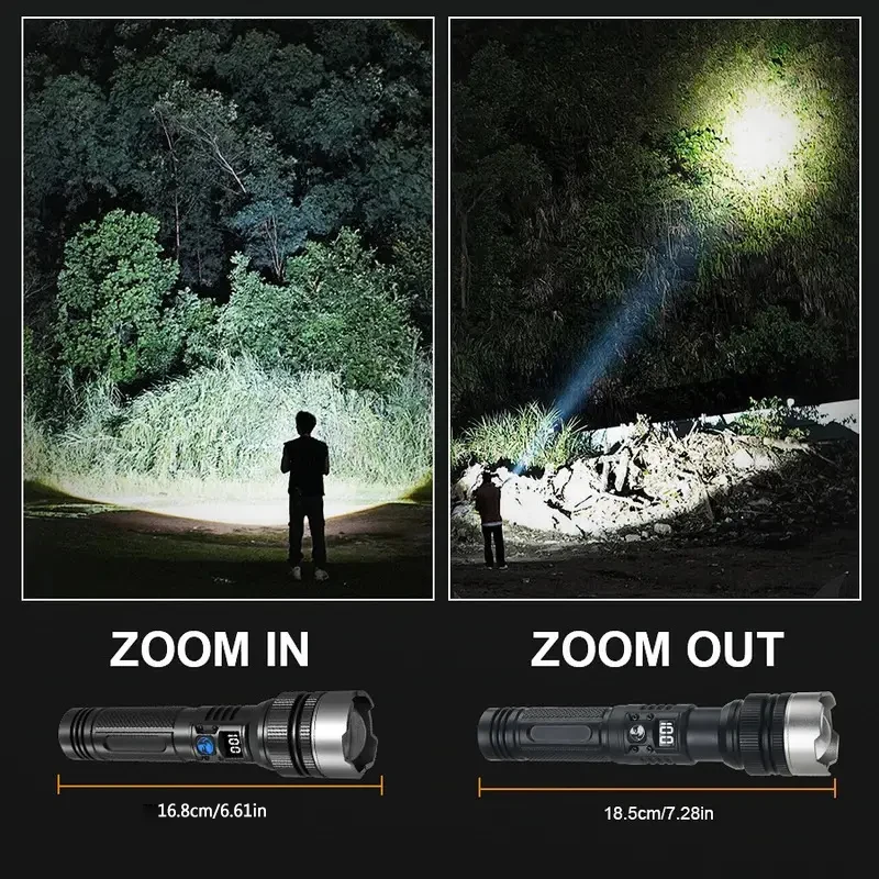 900000LM Powerful LED Flashlig - Outdoor Adventure Inc บทวิจารณ์และราคา