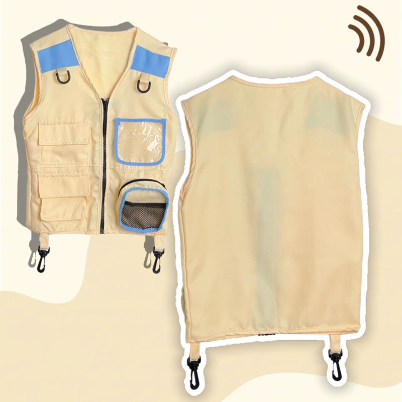 Children Explorer Vest Pretend - Outdoor Adventure Girl บทวิจารณ์และราคา