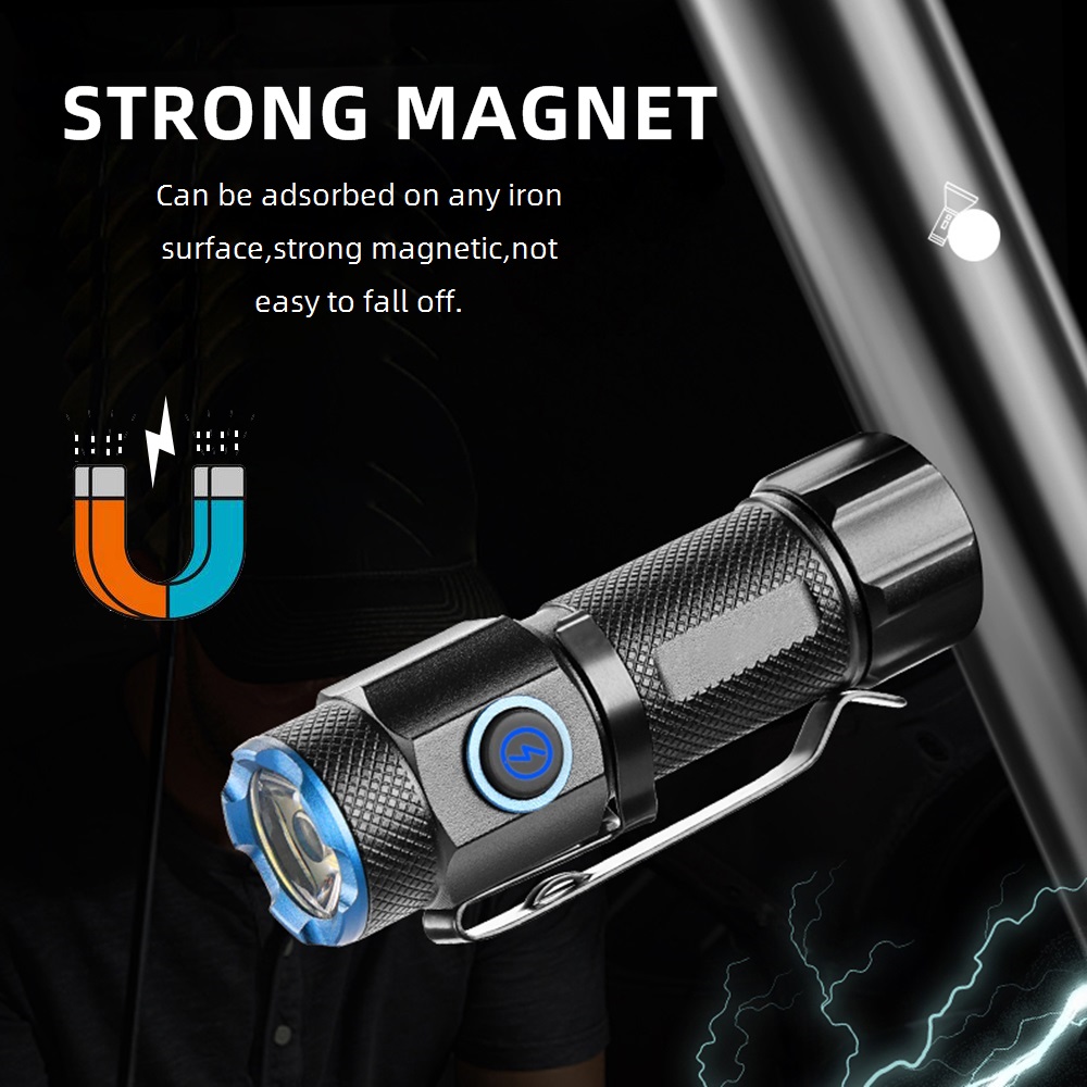 6500K Mini Flashlight High Bri - Outdoor Adventure Inc บทวิจารณ์และราคา