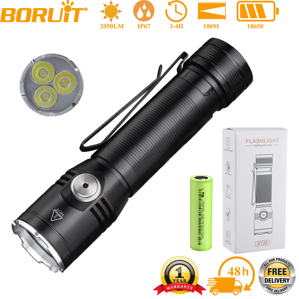 BORUiT 2050LM ET20 Super Brigh - Outdoor Adventure Inc บทวิจารณ์และราคา