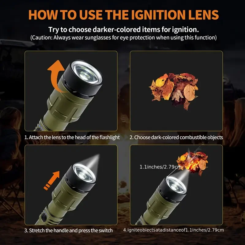 Powerful Flashlight Concentrat - Outdoor Adventure Inc บทวิจารณ์และราคา
