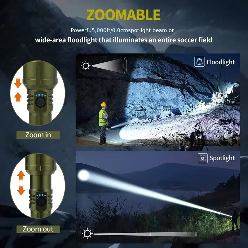 Powerful Flashlight Concentrat - Outdoor Adventure Inc บทวิจารณ์และราคา