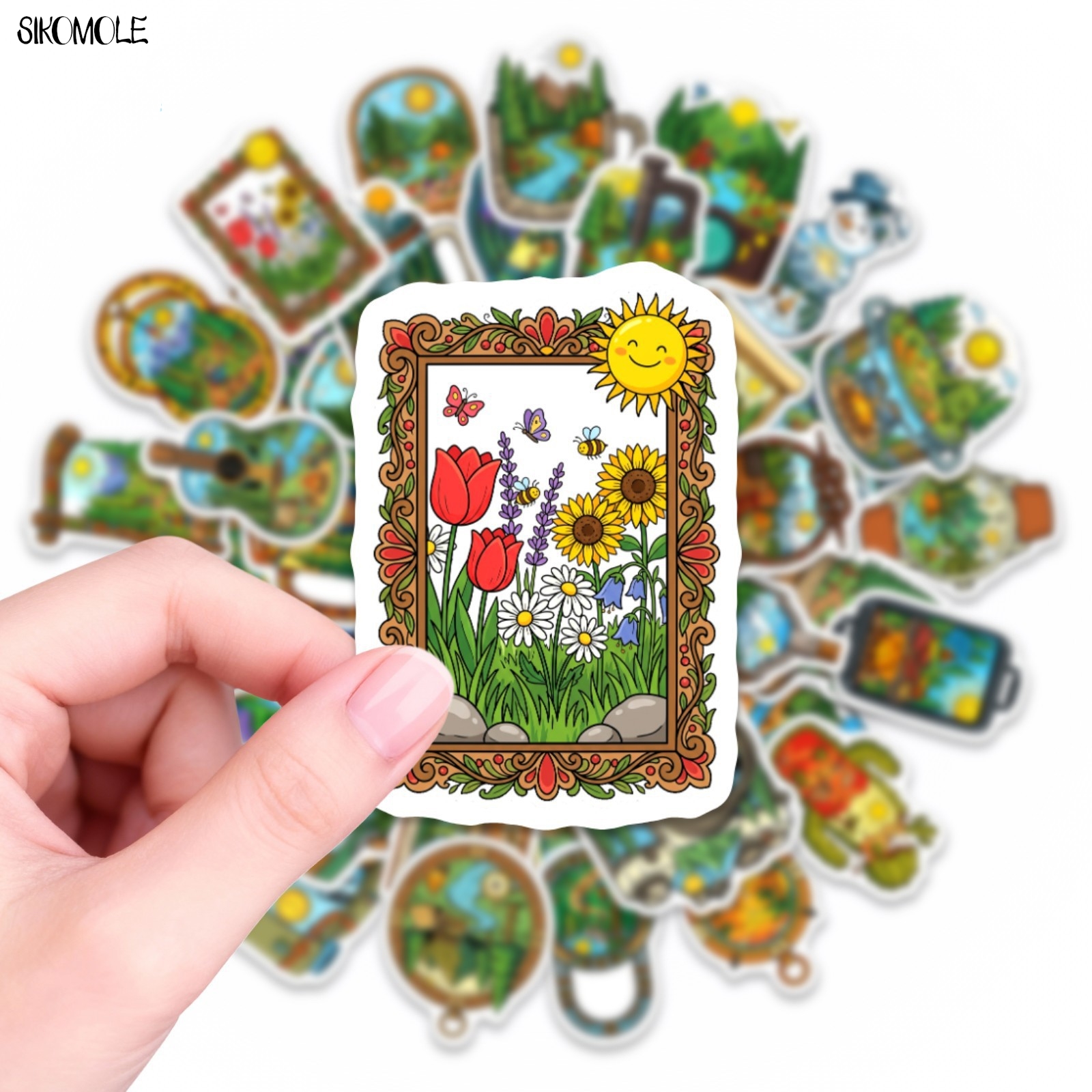 10/30/50PCS Cartoon Outdoor Ca - Outdoor Adventure Books บทวิจารณ์และราคา