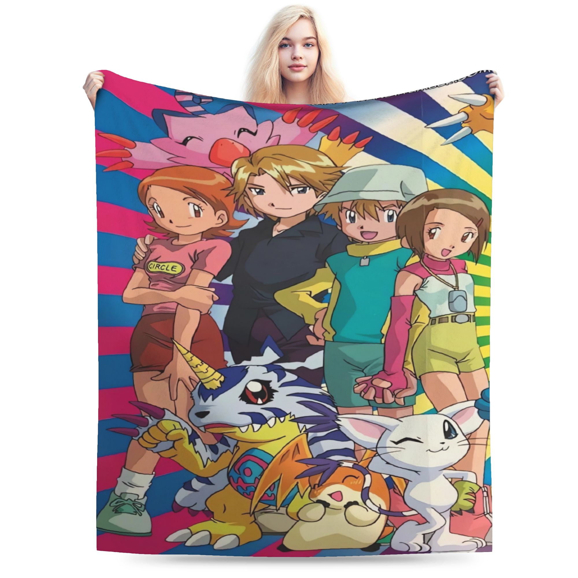 Digimon Adventure  Blankets Qu - Outdoor Adventure Girl บทวิจารณ์และราคา