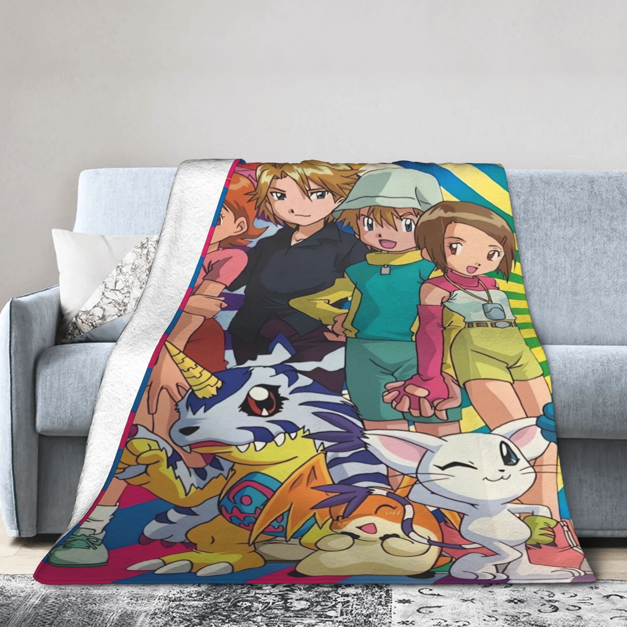Digimon Adventure  Blankets Qu - Outdoor Adventure Girl บทวิจารณ์และราคา