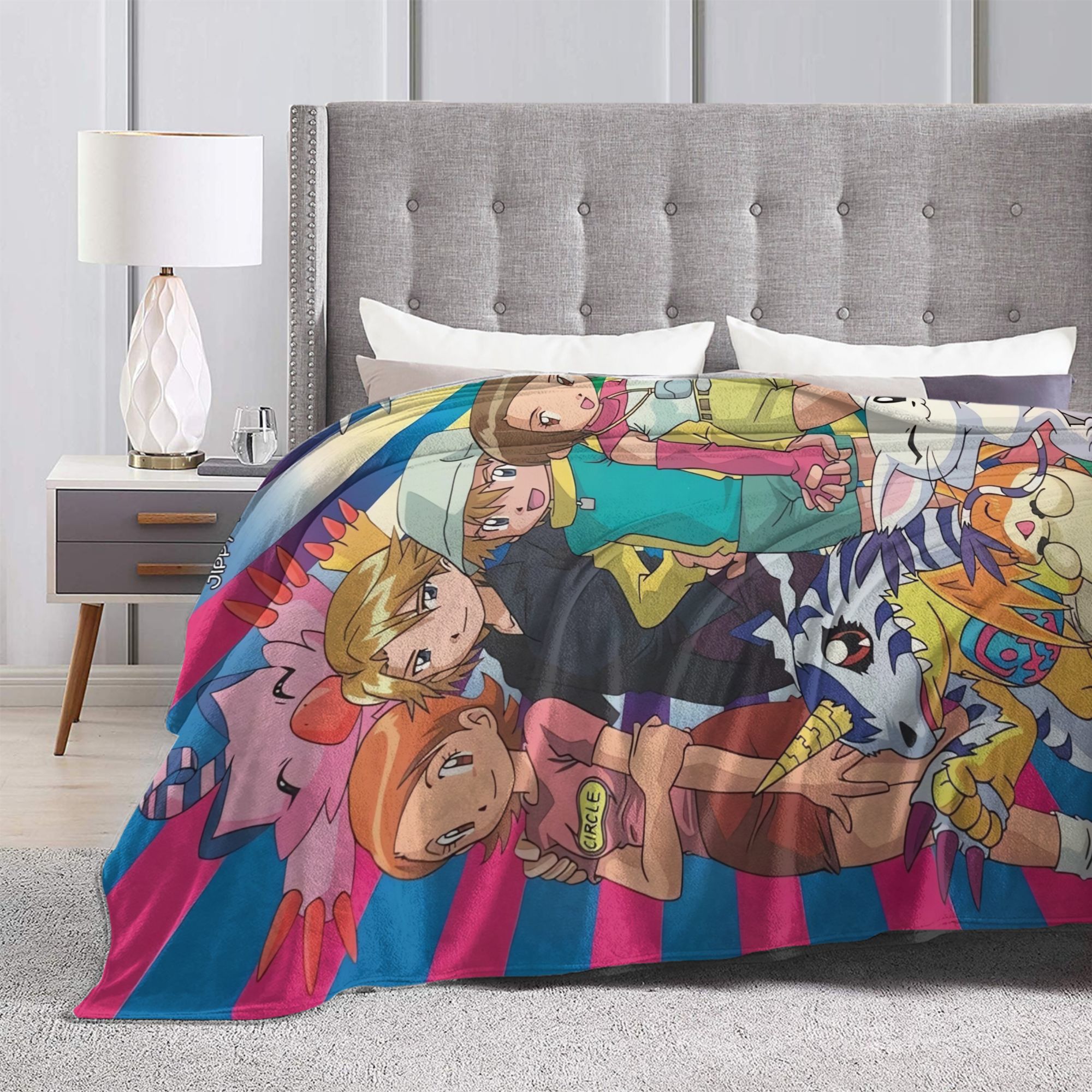 Digimon Adventure  Blankets Qu - Outdoor Adventure Girl บทวิจารณ์และราคา