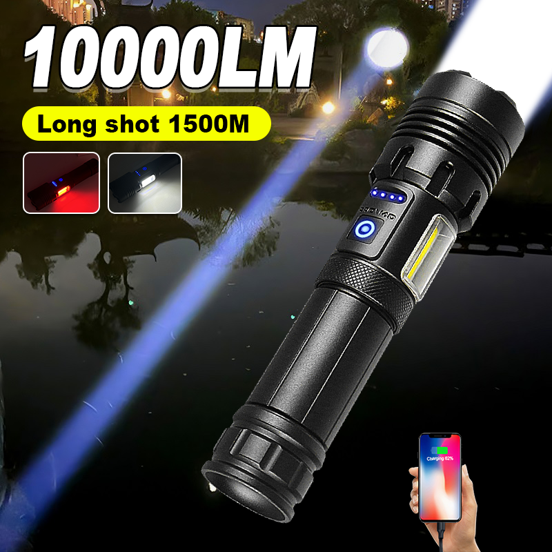 Most Powerful 100W Led Flashli - Outdoor Adventure Inc บทวิจารณ์และราคา