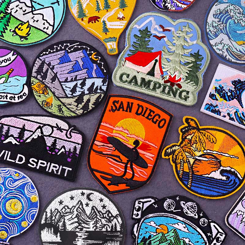 Wilderness Patches On Clothes  - Outdoor Adventure And Travel Show บทวิจารณ์และราคา