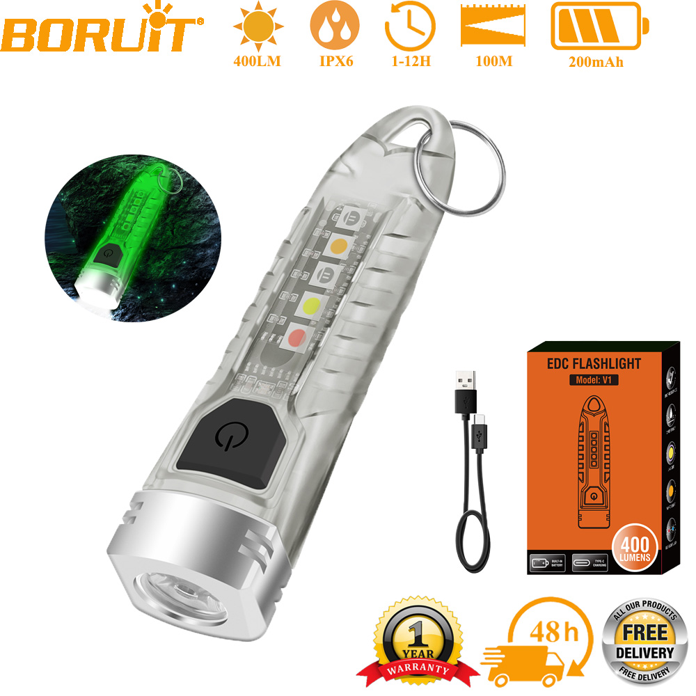 BORUiT V1 LED Keychain Portabl - Outdoor Adventure Inc บทวิจารณ์และราคา
