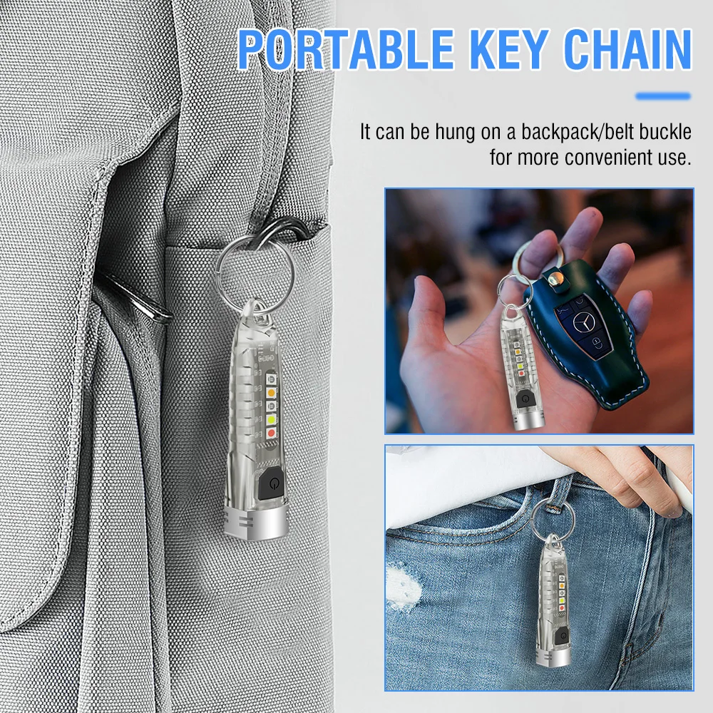BORUiT V1 LED Keychain Portabl - Outdoor Adventure Inc บทวิจารณ์และราคา