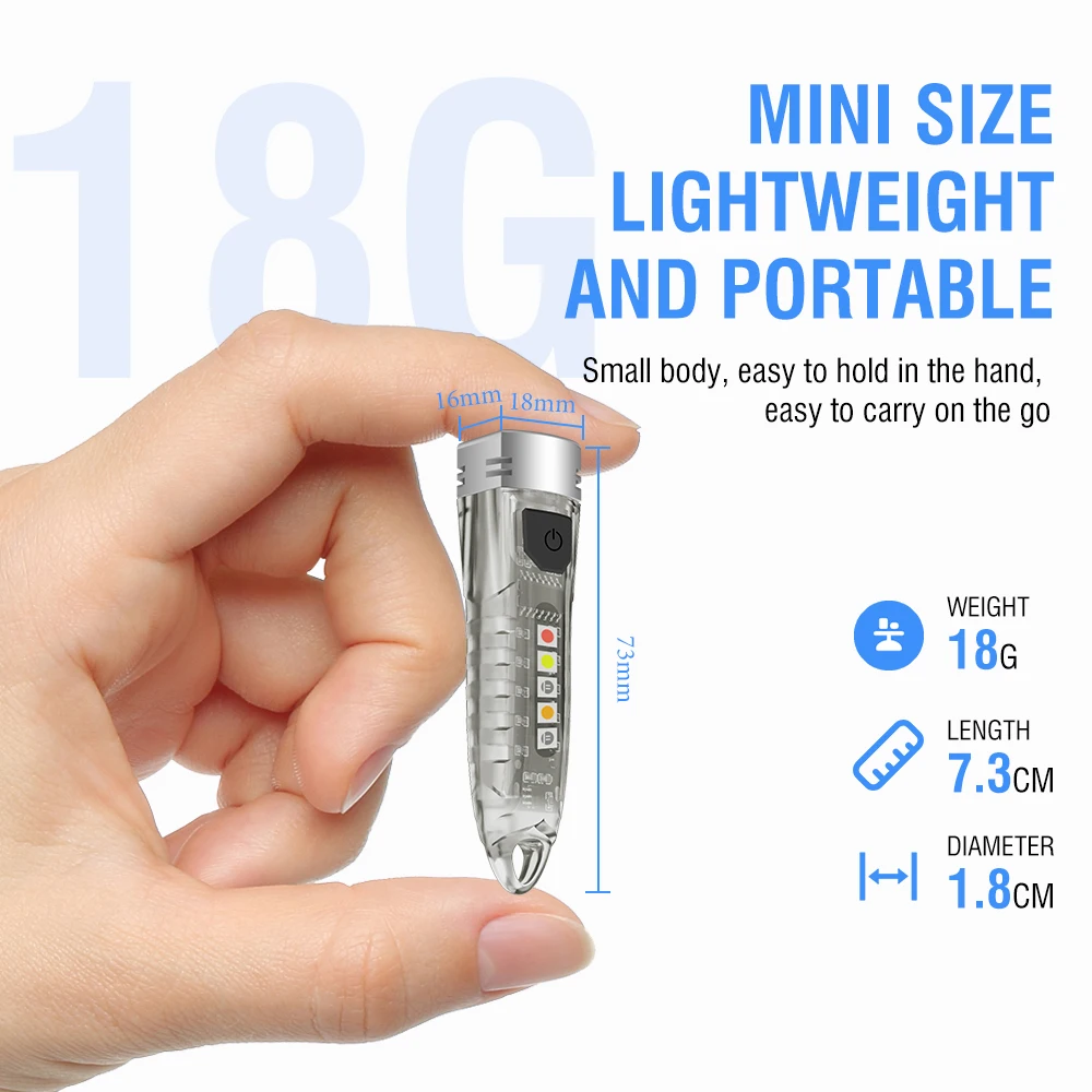 BORUiT V1 LED Keychain Portabl - Outdoor Adventure Inc บทวิจารณ์และราคา