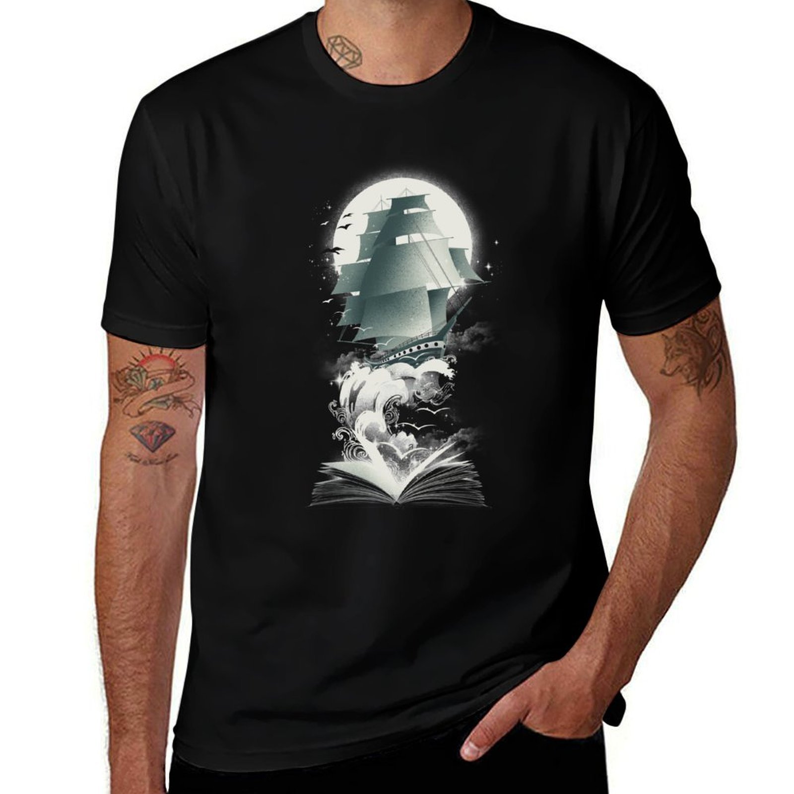 Book of Adventures T-Shirt Hol - Outdoor Adventure Books บทวิจารณ์และราคา