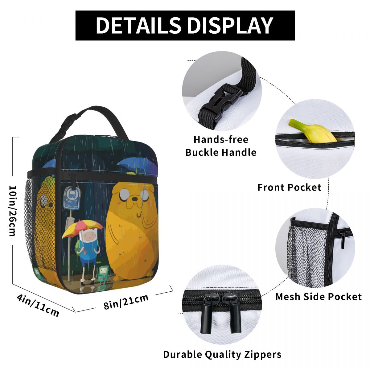 A-Adventures Times Lunch Bag V - Outdoor Adventure Girl บทวิจารณ์และราคา