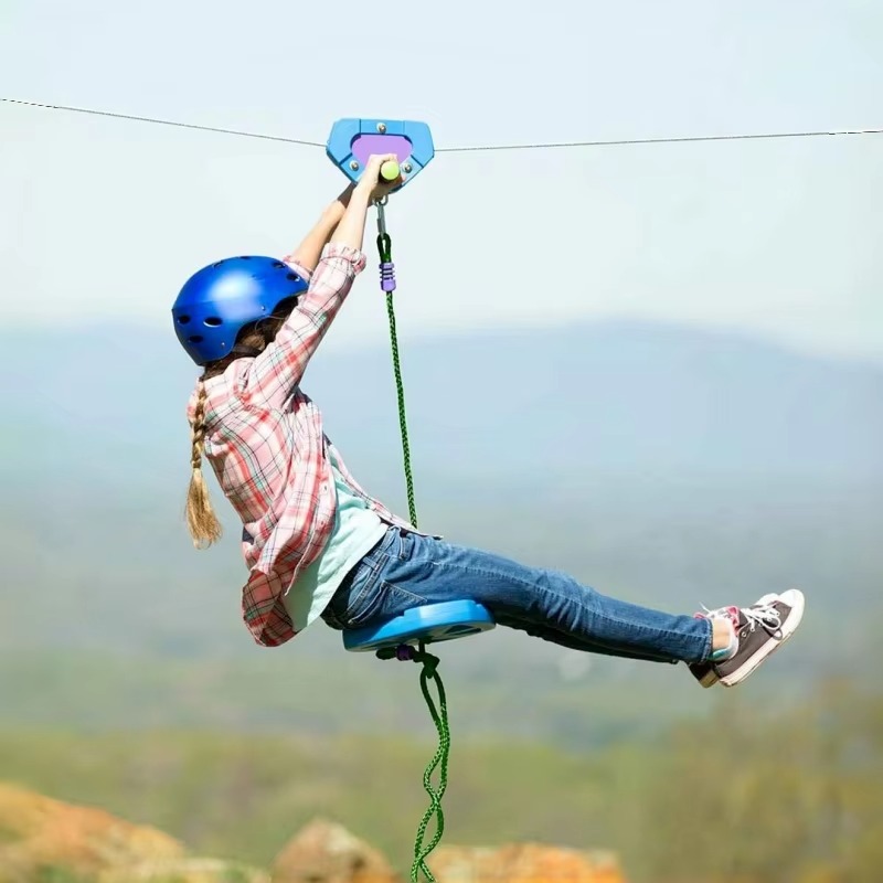 Zipline Game Set Outdoor zipli - Outdoor Adventure Ziplines & Waterfall บทวิจารณ์และราคา